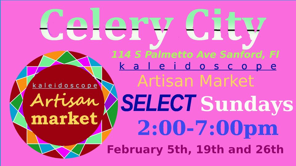 Kaleidoscope Artisan Market @Celery City Sunday