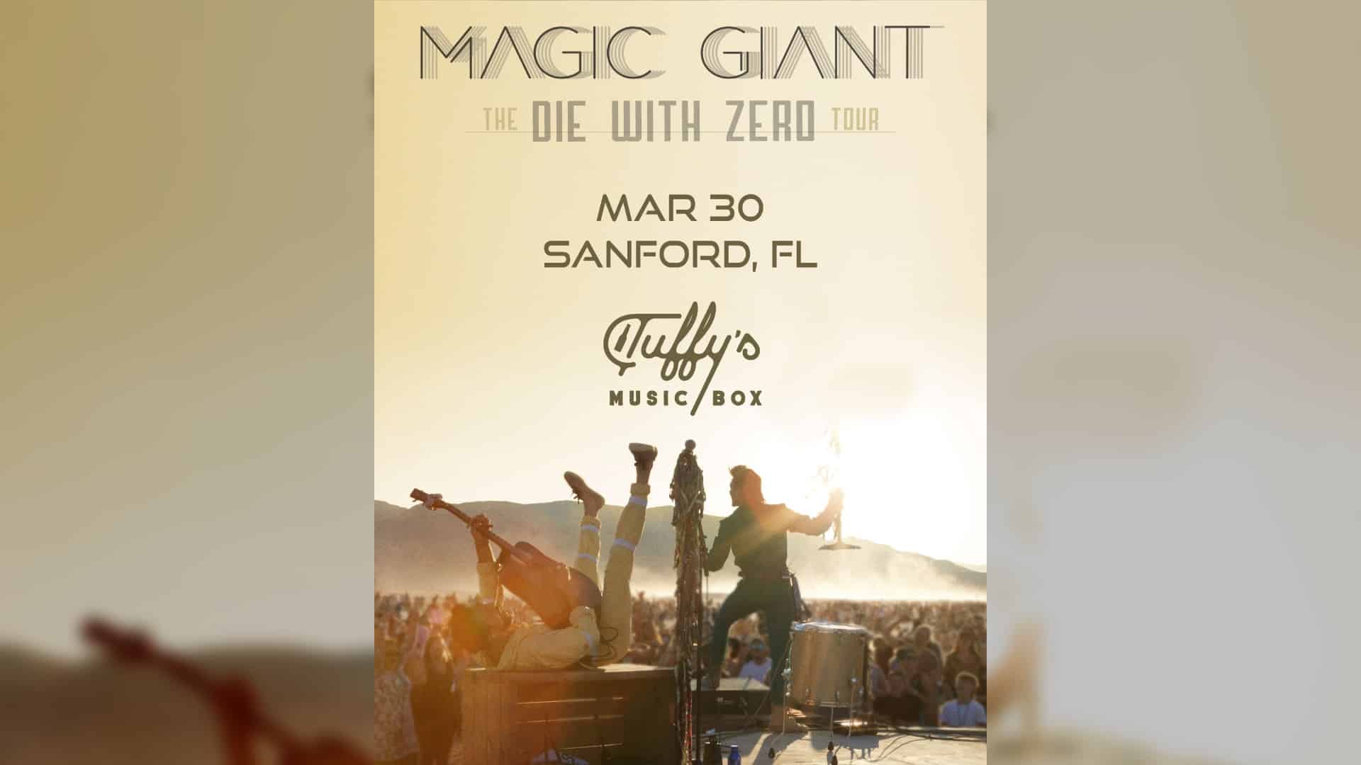 MAGIC GIANT at Tuffy's Music Box | Sanford, FL