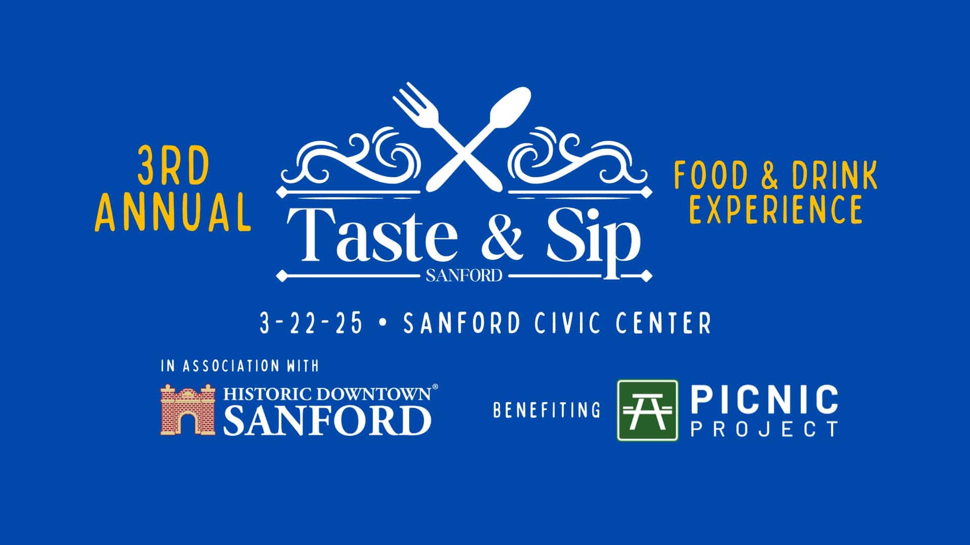 3rd Annual Taste and Sip of Sanford | Sanford365 Calendar